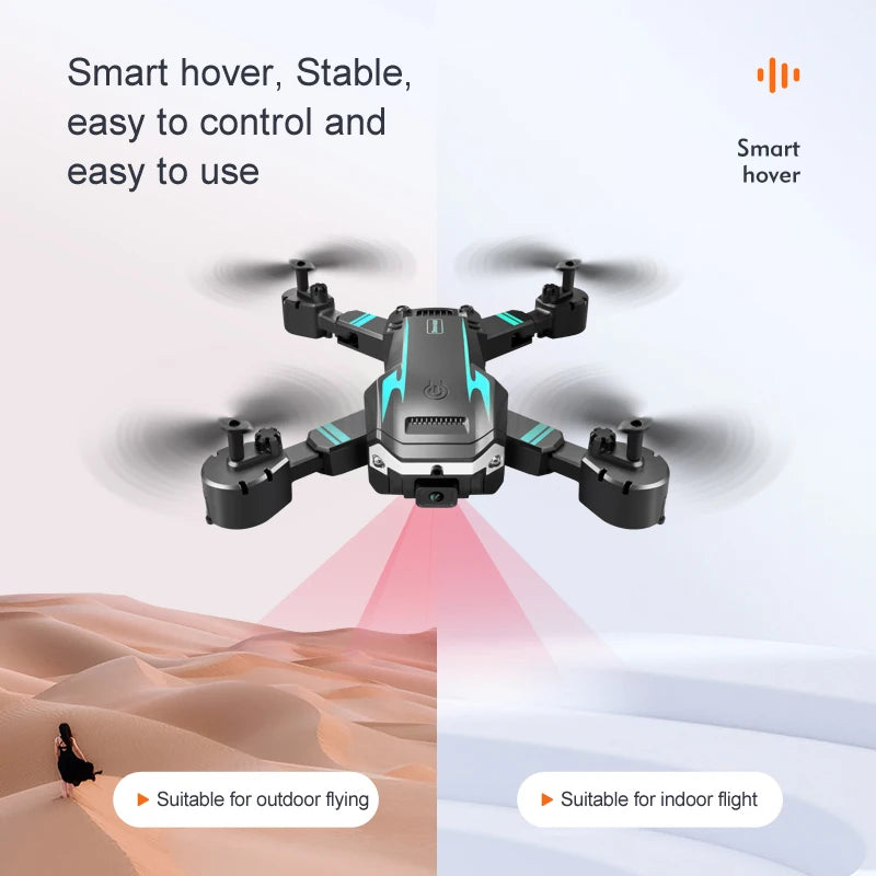 Novo Drone KBDFA G6, Câmera HD 8K, wifi com Sensor de obstáculo.